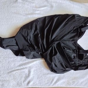 Figure Magic Swimwear Bathing Suit Size 12 Black
